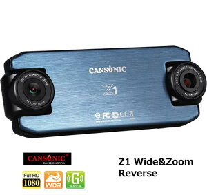 y L\jbN Z1 Wide & Zoom Reverse hCuR[_[ z 180°]_uY/GZT[/ԊĎ@\/wʉtfBXvC hR (CANSONIC Drive Recordr)