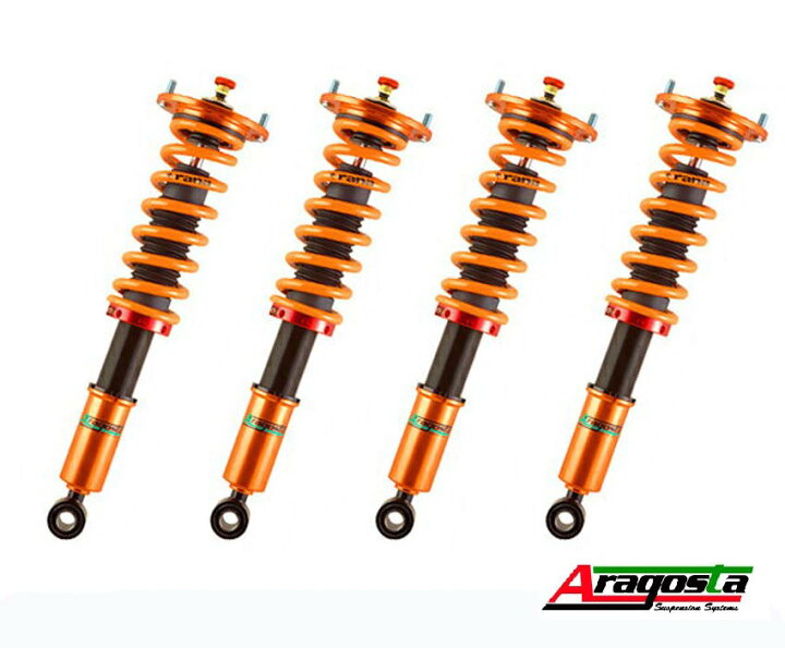 楽天市場 インテグラtype R Dc2 用 Aragostaアラゴスタ 車高調 Type E ピロアッパー仕様 商品コード 3aaa H1 E1 000 Kazoon カー用品 楽天市場店