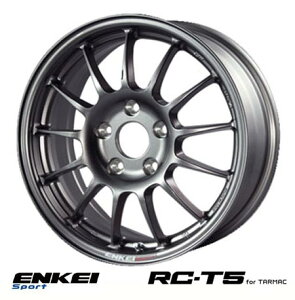 y ENKEI Sports RC-T5 for TARMAC z 16C` 7.0J 5H-114.3 +42 _[NVo[ 1{ (GPC X|[c yʃzC[)
