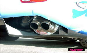 y RX-7@FD3S / 13B-REW p z REJ{ cC htB e[}t[iԁF M0-022036-032 (RE-AMEMIYA TWIN Dolphin Tail Muffler)