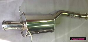 y RX-7@FD3S / 13B-REW p z REJ{ 90J[ htB e[}t[ Fr80 iԁF M0-022036-054 (RE-AMEMIYA 90Curl Dolphin Tail Muffler Fr80)