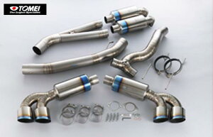 yl\z NISSAN GT-R@R35 / VR38DETTp@p[h Ti[VO `^ }t[@iԁF 441007 (TOMEI Ti RACING / TITANIUM MUFFLER)  ꌧȆ͕ʓr܂B