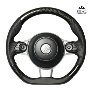 SUBARU BRZ@ZC6 ^p A XeAO IWiV[Y ubNJ[{@(ubN[Xeb`)@iԁF GR-BKC-BK@(REAL Steering ^Cv)  (ꌧї