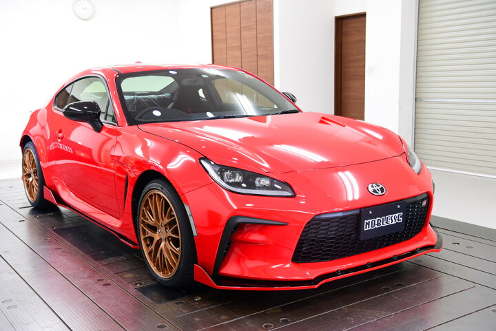 楽天市場】SUBARU BRZ ZD8用 NOBLESSE アイライン 未塗装 (素地) ABS製 
