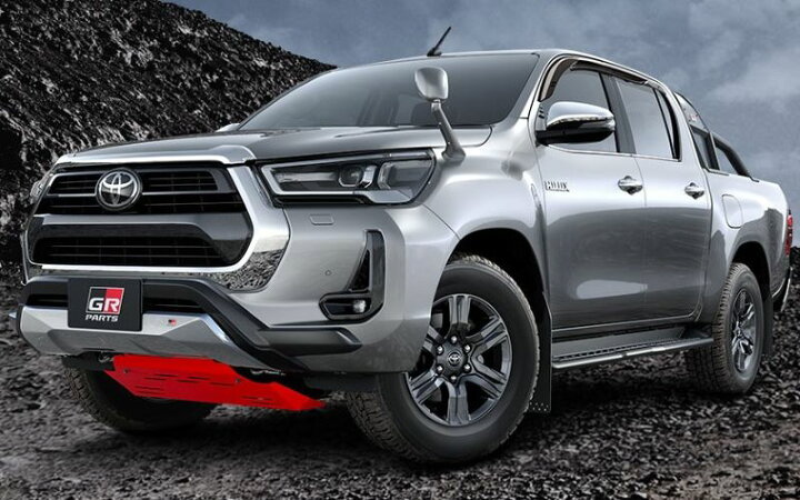 楽天市場】TOYOTA HILUX ハイラックス GUN125 用 TRD GRスポーツ 