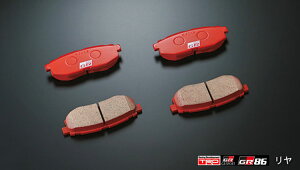 TOYOTA 86 (�n�`���N)�@ZN6 �p TRD �u���[�L�p�b�h�Z�b�g ���A�p ���E�Z�b�g �i���m�u���b�N�u���[�L�L�b�g �i�ԁFMS220-18004 �����ԗ���p�j �i�ԁF 04492-TU100 (TRD ���K�i PERFORMANCE PARTS) ���������� (