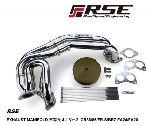 yl\z SUBARU BRZ@ZC6, ZD8 / FA20, FA24p AXs[hGWjAO@s 4-1 GL][Xg}jtH[h Ver.2@RB6010-SB05A (Real Speed Engineering EXHAUST MANIFOLD UNEQUAL LENGTH) 