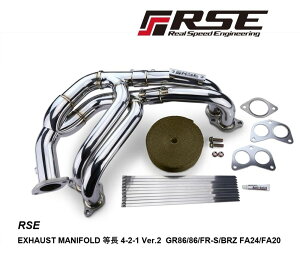 yl\z TOYOTA 86, GR86@ZN6, ZN8 / FA20, FA24p AXs[hGWjAO@ 4-2-1 GL][Xg}jtH[h Ver.2@RB6010-SB05B (Real Speed Engineering EXHAUST MANIFOLD UNEQUAL LENGTH) 