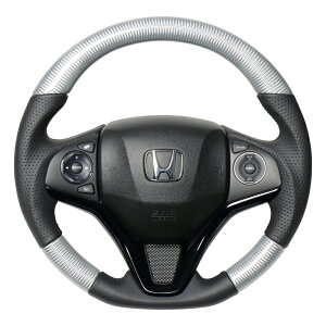 HONDA Fit tBbg@GP5, GP6, GK3, GK4, GK5, GK6p A XeAO IWiV[Y@Vo[J[{ (ubN[Xeb`)@iԁF HNA-SLC-BK@(REAL Ki ^Cv Steering) 