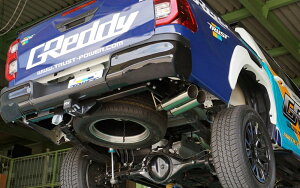 nCbNX (TOYOTA HILUX)@3DF-GUN125 / 2GD-FTVp gXg ObfB[ NXGL][Xg SX^C TCho}t[@R[hF 10113906 (TRUST GReddy CROSS EXHAUST S-Style for HILUX GUN125)