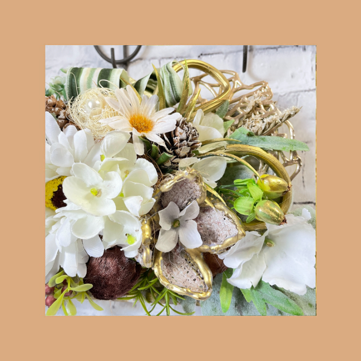 楽天市場】フラワーギフト 玄関飾り 造花インテリア おしゃれ置物
