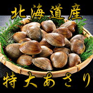 北海道根室産 特大浅利たっぷり 1kg 浅利 アサリ あさり あさり貝 貝 殻付き 国産 北海道産 北海道グルメ…