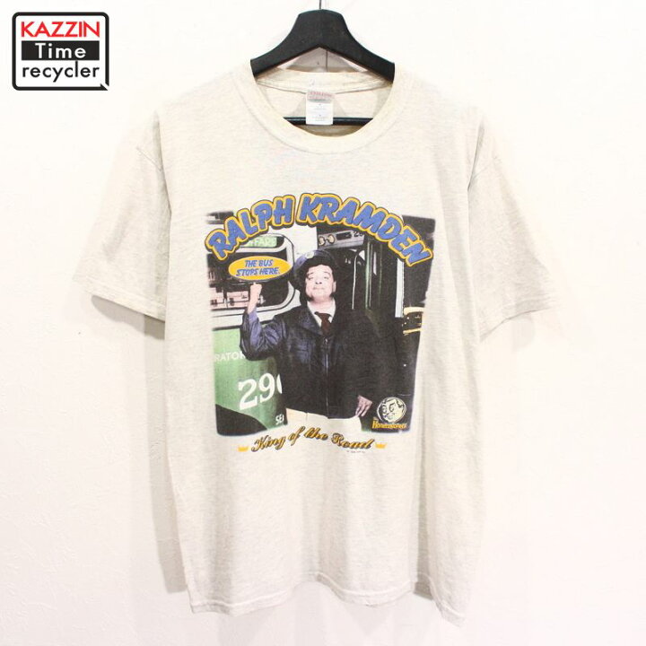 楽天市場 90s The Honeymooners Ralph Kramden コメディ 半袖 プリント Tシャツ 映画t 古着 表記mサイズ グレー Vintage古着屋 Kazzintimerecycler