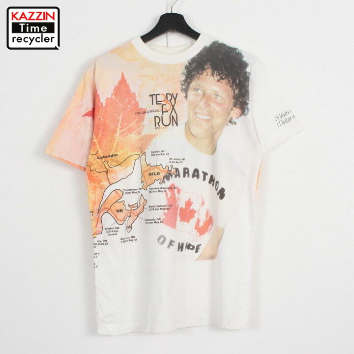 楽天市場 古着 カナダ製 Terry Fox テリーフォックス ランナー 軌跡 地図 全面 プリント 半袖 Tシャツ 表記mサイズ ホワイト Vintage古着屋 Kazzintimerecycler 楽天市場 古着 カナダ製 Terry Fox テリーフォックス ランナー 軌跡 地図 全面 プリント 半袖 Tシャツ 表記mサイズ ホワイト Vintage古着屋 Kazzintimerecycler