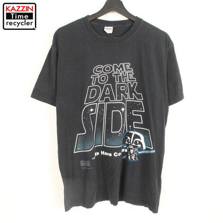 楽天市場 古着 スターウォーズ Star Wars 半袖 プリント Tシャツ 映画t 表記lサイズ ブラック Vintage古着屋 Kazzintimerecycler
