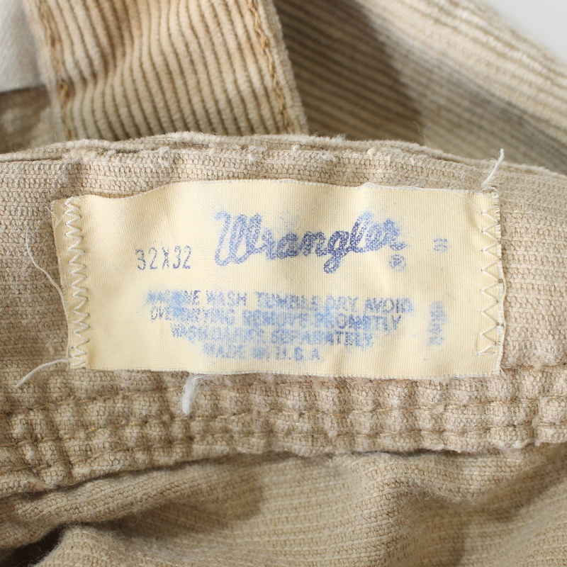 楽天市場】70s USA製 ヴィンテージ ラングラー Wrangler 細畝 