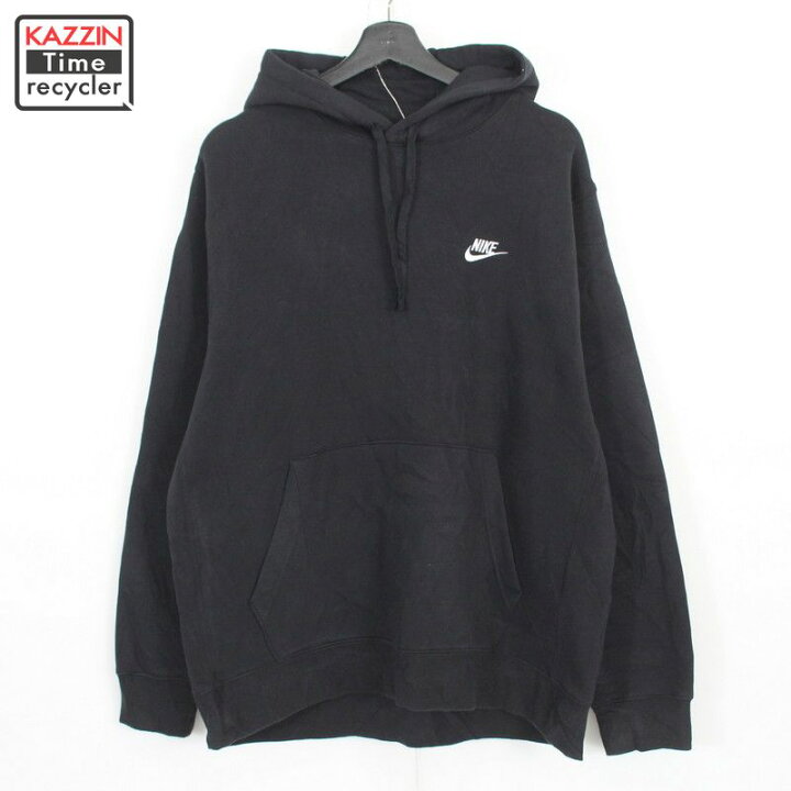 楽天市場 00s ナイキ Nike ワンポイントロゴ スウェット パーカー 古着 表記xlサイズ ビッグサイズ オーバーサイズ ブラック Vintage古着屋 Kazzintimerecycler