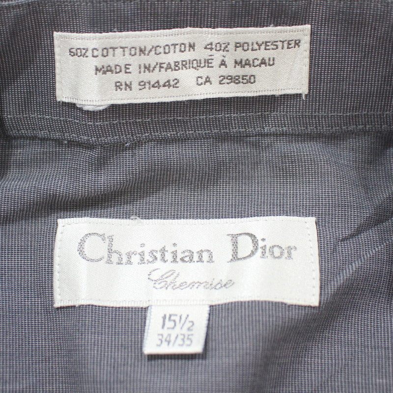 楽天市場】90s クリスチャンディオール Christian Dior 無地 長袖