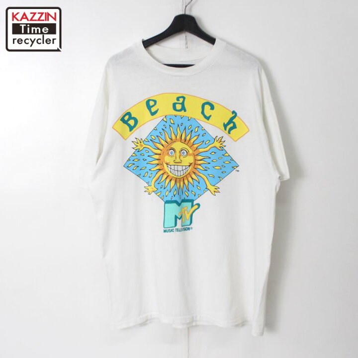 楽天市場】90s ヴィンテージ MTV 半袖Tシャツ 古着 ☆ メンズ XL 