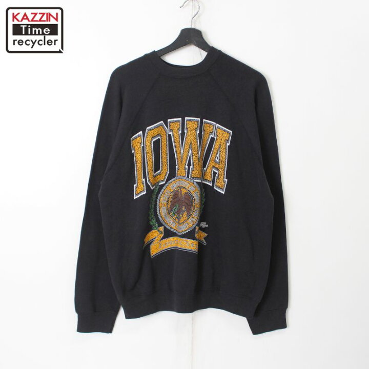 楽天市場】80s ヴィンテージ IOWA カレッジ プリント スウェット 