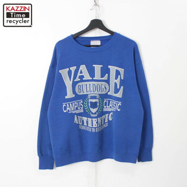 楽天市場】90s USA製 ヴィンテージ DELTA YALE カレッジ プリント 