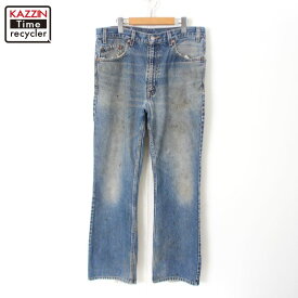 00s リーバイス Levi's 517 ブーツカット デニムパンツ 古着 ★ メンズ Lサイズ相当 ブルー