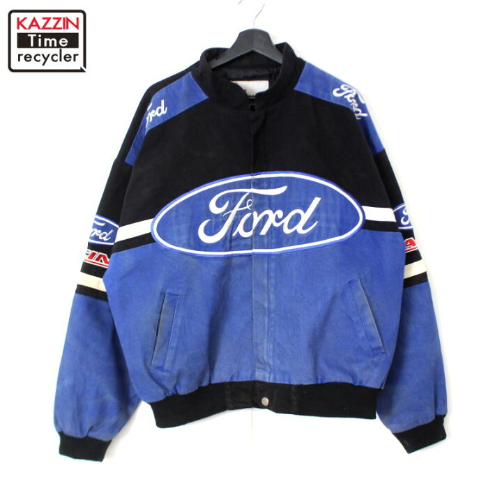 楽天市場】90s ヴィンテージ フォード Ford レーシングジャケット 古着 