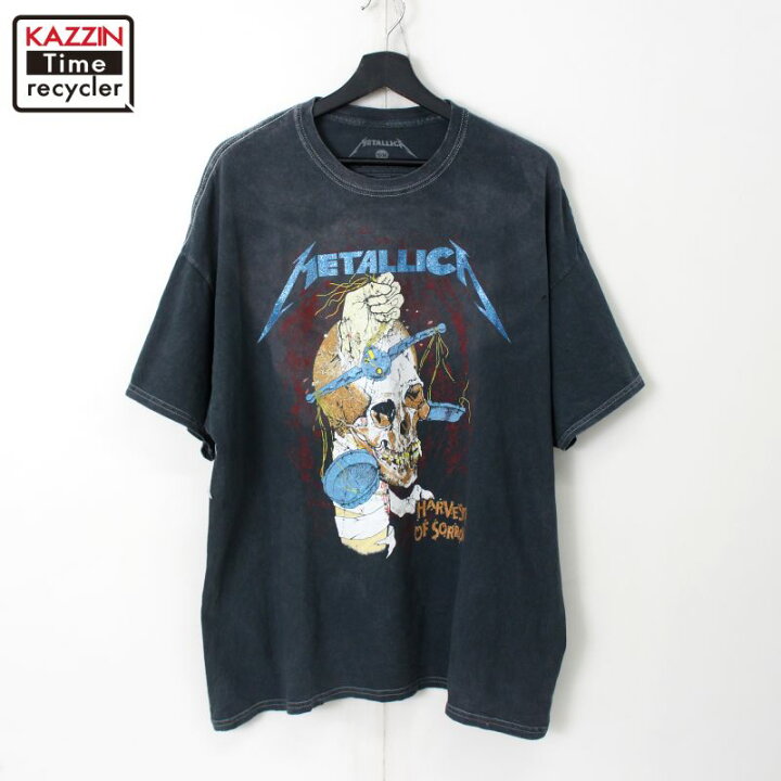 楽天市場】00s メタリカ Metallica パスヘッド PUSHEAD バンドTシャツ 