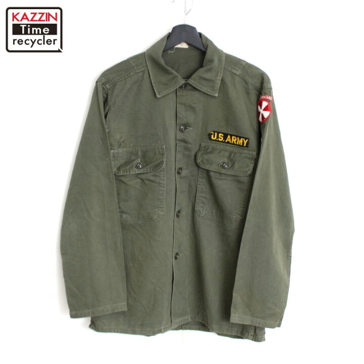 楽天市場】60s USA製 ヴィンテージ U.S.ARMY ユーティリティーシャツ 