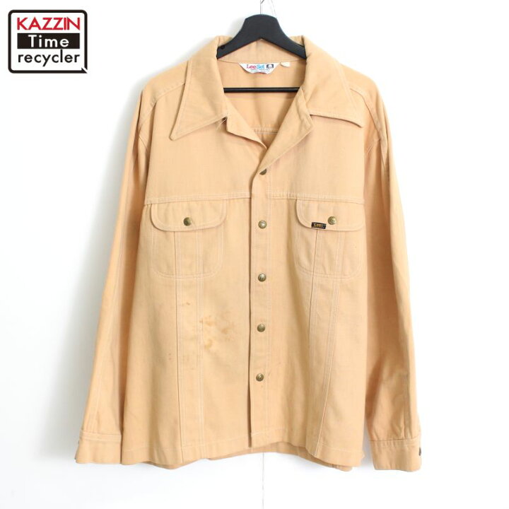 楽天市場】70s USA製 ヴィンテージ リー Lee オープンカラー ピーチ 