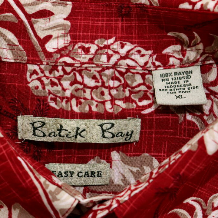 楽天市場】90s ヴィンテージ Batik Bay パイナップル柄 アロハシャツ 
