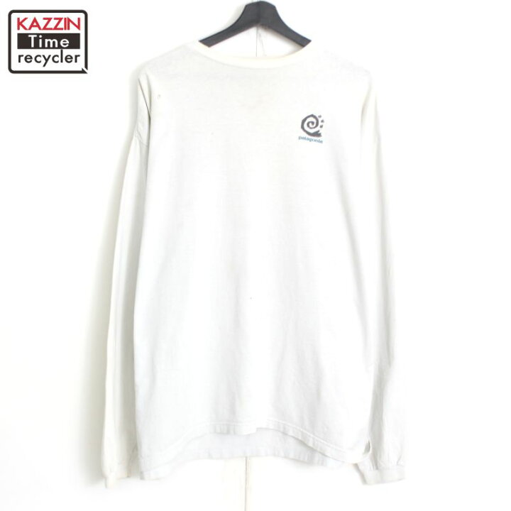 楽天市場】00s USA製 パタゴニア patagonia カヌー プリント 長袖T 