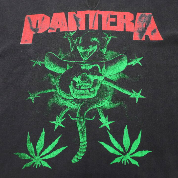 楽天市場】90s ヴィンテージ パンテラ Pantera Hanes カットオフ 
