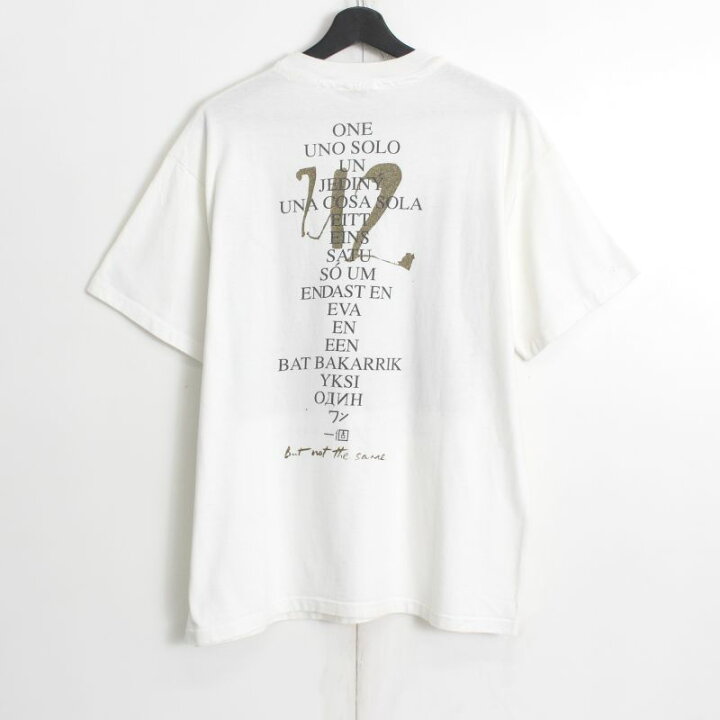 楽天市場】90s USA製 ヴィンテージ U2 ONE ラメプリント バンドT 