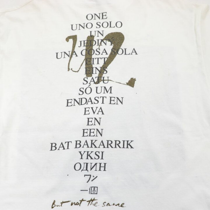 楽天市場】90s USA製 ヴィンテージ U2 ONE ラメプリント バンドT 