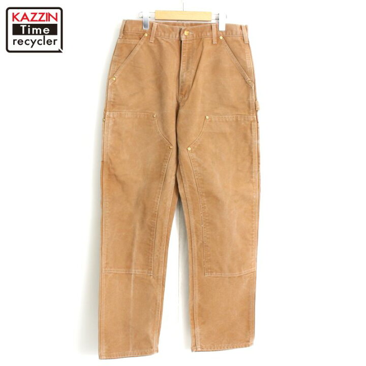 楽天市場】00s USA製 カーハート Carhartt BRN ダック ダブルニー 