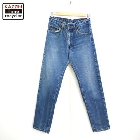 80s ヴィンテージ リーバイス Levi's 505 ストレート デニムパンツ 古着 ★ メンズ Sサイズ相当 ブルー