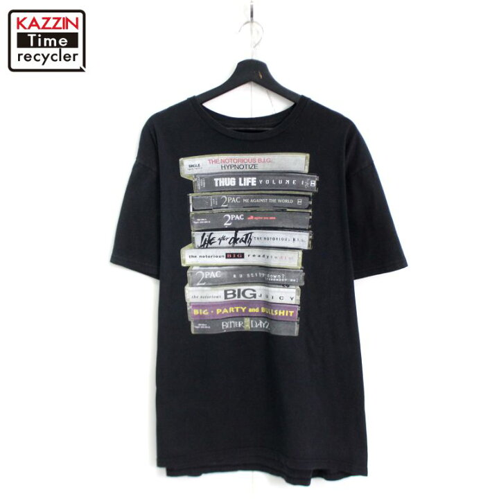 楽天市場】00s 2PAC ノートリアスBIG ラップT バンドTシャツ 古着  