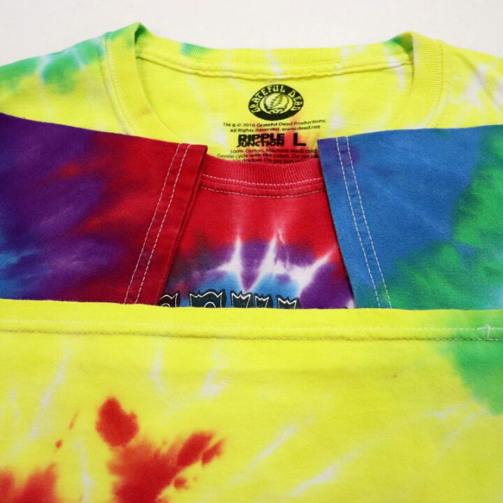 楽天市場】00s グレイトフルデッド Grateful Dead タイダイ柄 スカル 