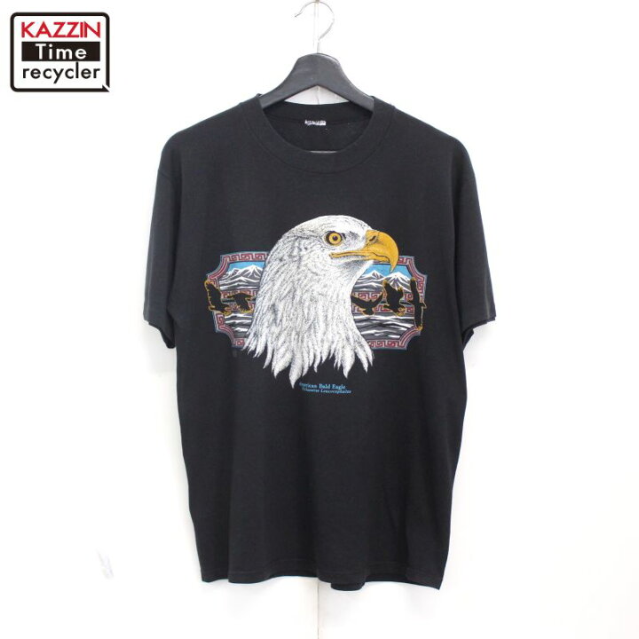 楽天市場】90s ヴィンテージ イーグル プリント 半袖Tシャツ 古着 