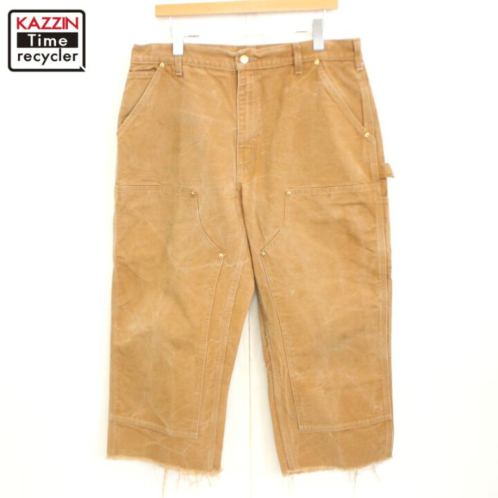 楽天市場】00s USA製 カーハート Carhartt ダブルニー カットオフ 
