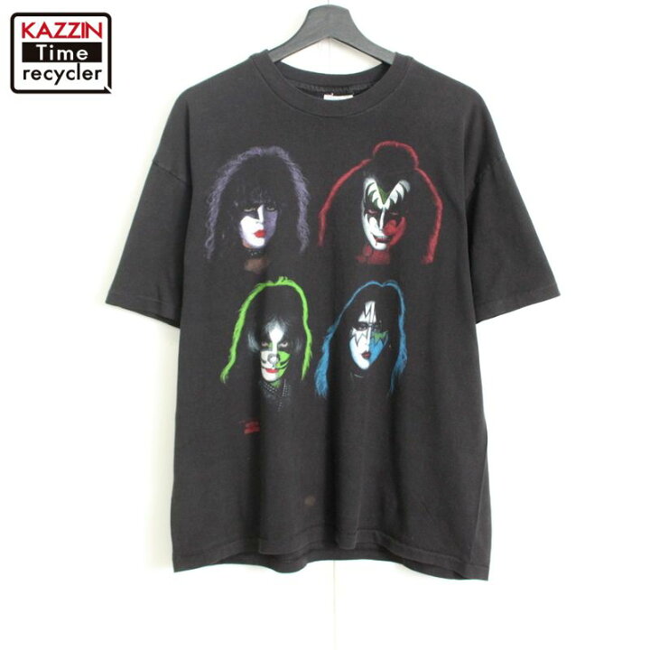 楽天市場】90s USA製 ヴィンテージ KISS キッス Hanes バンドTシャツ 