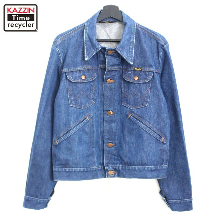 楽天市場】70s USA製 ヴィンテージ ラングラー Wrangler 無地 濃紺  