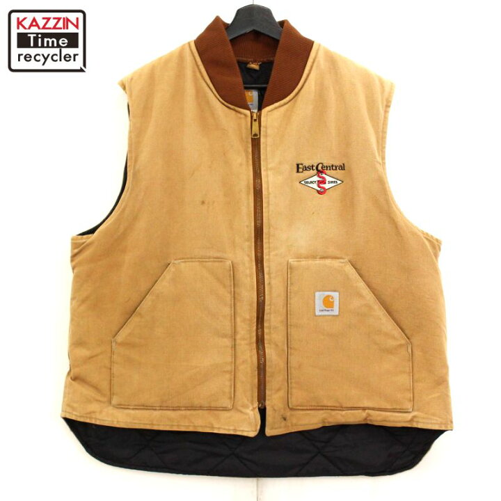 楽天市場】00s USA製 カーハート Carhartt ワーク 中綿 ダック ベスト  