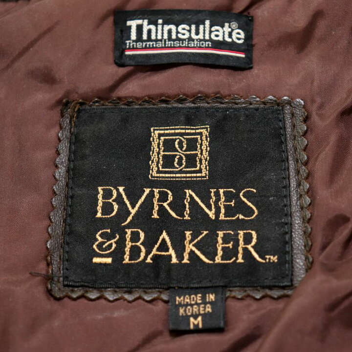 楽天市場】80s ヴィンテージ BYRNES&BAKER デザイン レザージャケット 