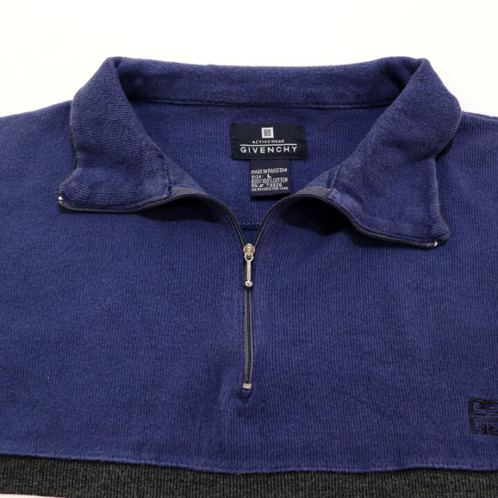楽天市場】90s ヴィンテージ ジバンシィ GIVENCHY ハーフジップ 