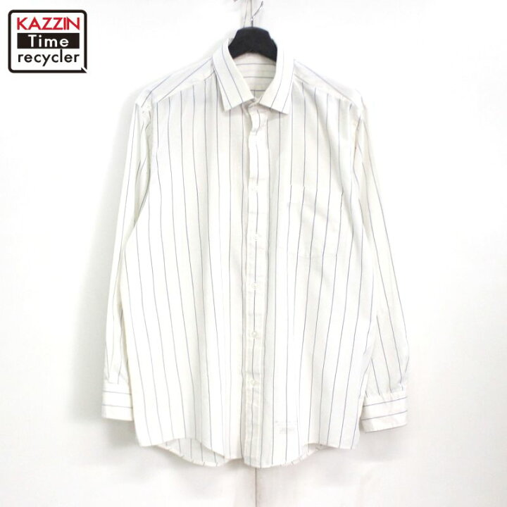 楽天市場】70s ヴィンテージ ストライプ柄 長袖シャツ 古着 ☆ メンズ 