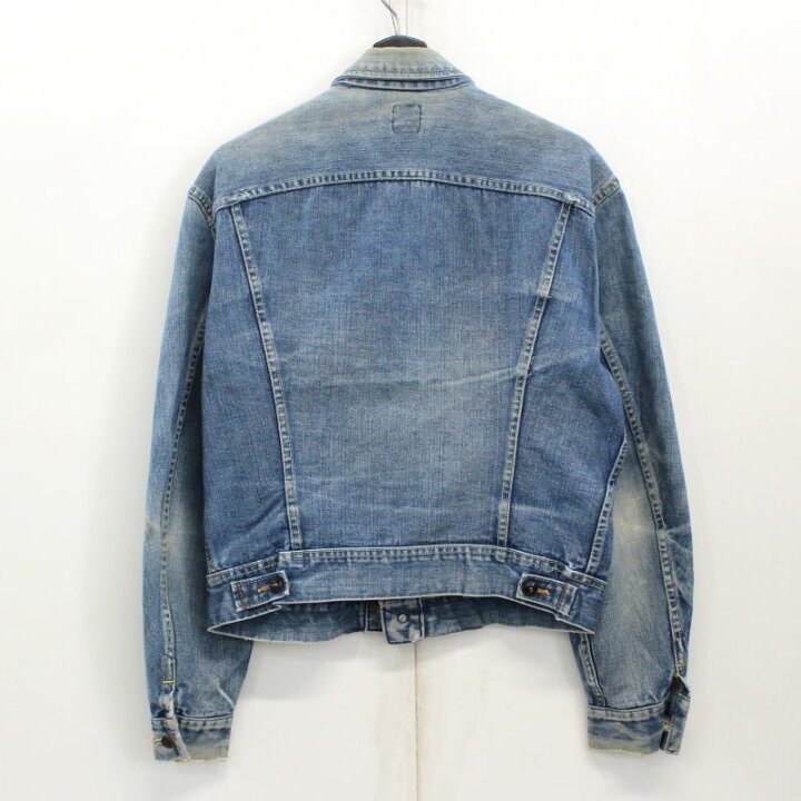 楽天市場】80s USA製 ヴィンテージ リー Lee デニムジャケット 古着 