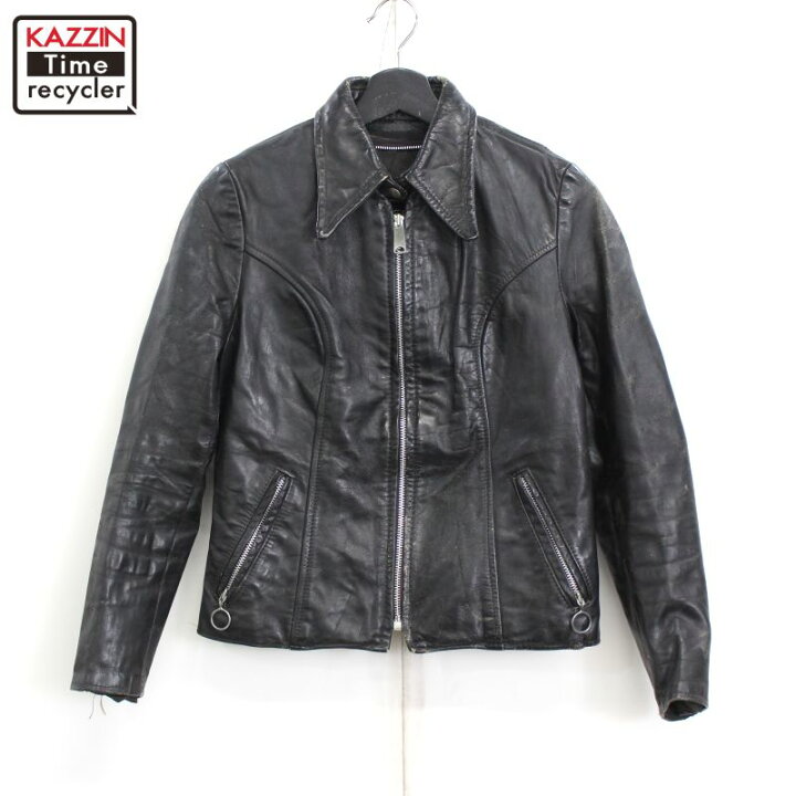 楽天市場】70s ヴィンテージ BROOKS シングルライダースジャケット  