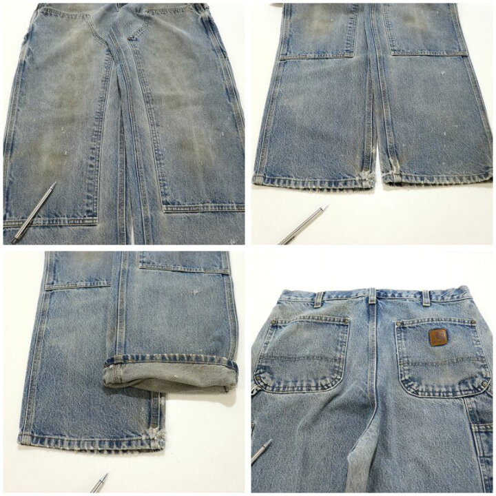 楽天市場】00s カーハート Carhartt デニム ダブルニー ボロ 